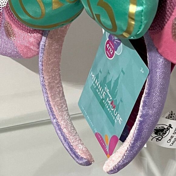 Disney MMMA April Release It’s a Small World Ears Headband - Picture 4 of 4